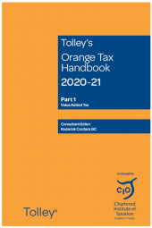 Cordara, R. Tolley’s Orange Tax Handbook 2020-2021, Part 1